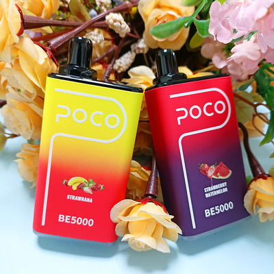 POCO BE5000 5000 Puffs Disposable Vape Pen Fruit Flavor Electronic Cigarette