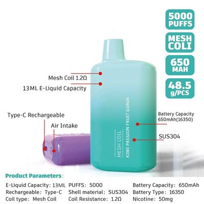 Durable Construction Original Electronic Mod Vape with 650mAh Battery