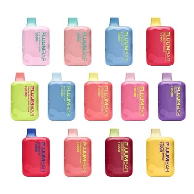 12ml Pre Filled Fluum Bar 5500 Juice Flavors Disposable Vape 650mAh