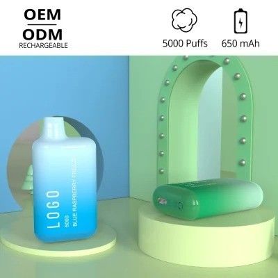 SUS304 OEM Elf Bar BC5000 Fruit Flavor Disposable Vape 1.2ohm
