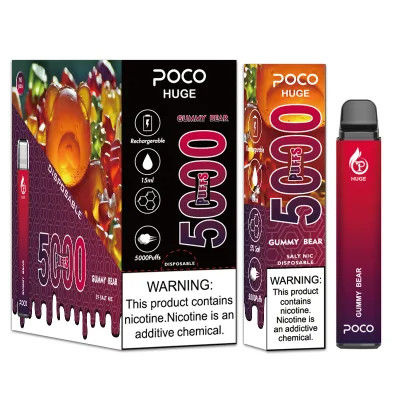 75g 5000 Puffs Bar Disposable Cigarette Vaporizer Pen POCO 5000