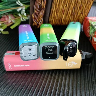 POCO HUGE 5000 Puffs Rechargeable Vape Pen With 15ml E-Juice