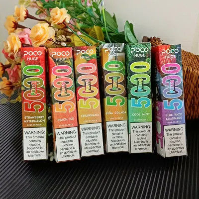 15ML E-Liquid POCO 5000 Puffs Device 5%nic for Smooth