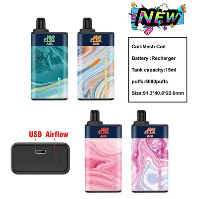 950mAh Ais Air 5000 Puffs CBD Disposable Vape Device 15ml