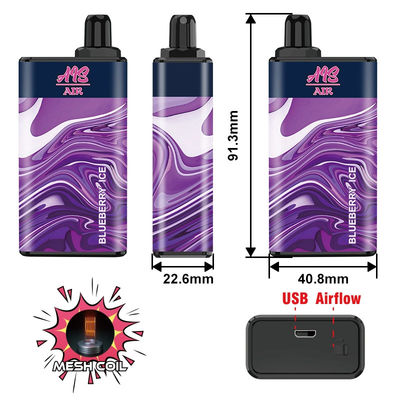 950mAh Ais Air 5000 Puffs CBD Disposable Vape Device 15ml