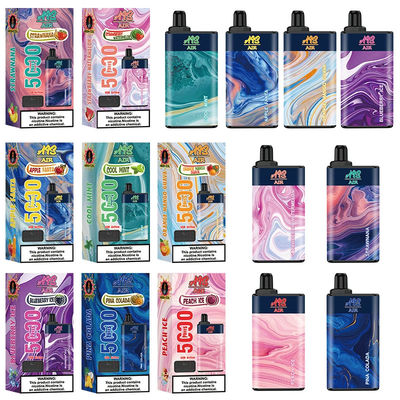 5000 Puffs AIS Air Puff Bar Disposable Device Strawberry Kiwi 1.2ohm
