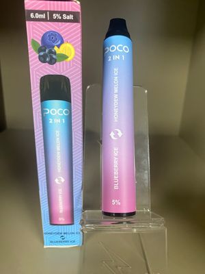 50g Puff Bar Mini Disposable Vape Mixed Fruits Flavor POCO 2 In 1