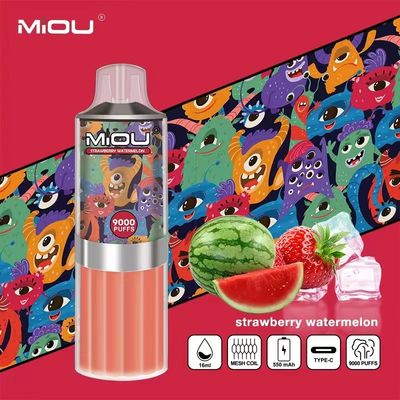 MIOU 9000 E Cig Vape Pods Flavored Vape Pod 18ml E-Liquid