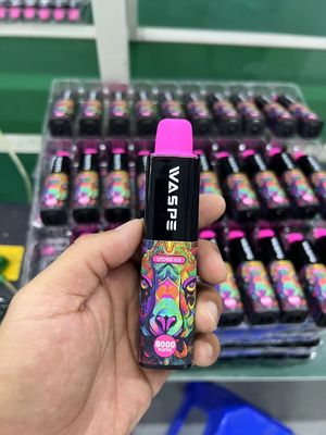 Type-C Charging Cabe Waspe 8000Puffs Disposable Electronic Pen with 650mAh Battery