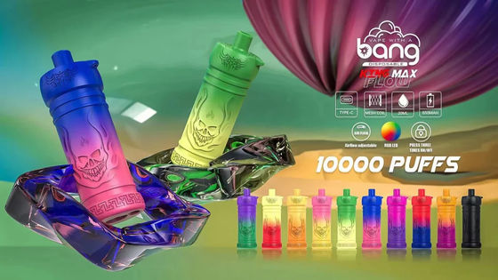 Bang King 10000 Puffs 20m ELiquid CBD Disposable Vape Device With Airflow 5% Nic Salt