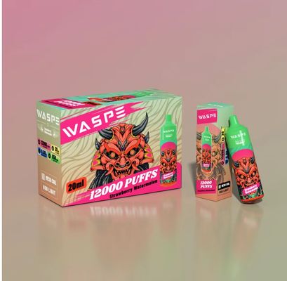 12000 Puffs Big Puff Vape Disposable with Mixed Color for 0% Nicotine