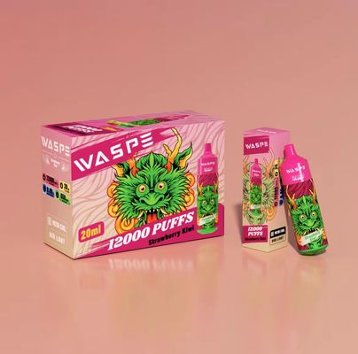 12000 Puffs Big Puff Vape Disposable with Mixed Color for 0% Nicotine