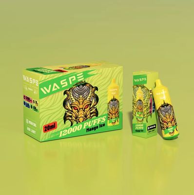 12000 Puffs Big Puff Vape Disposable with Mixed Color for 0% Nicotine