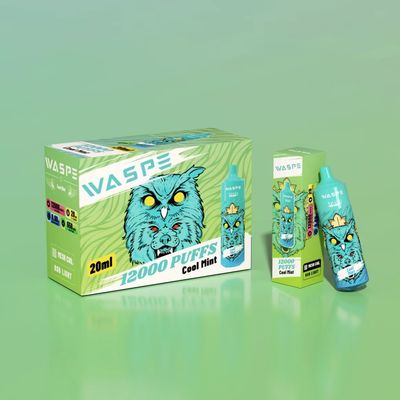 12000Puffs Single- Vaping Device Convenient and Long-Lasting with 0%-5%nic