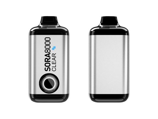 14ml Sora 8000 Disposable Vape  Bar  1.1ohm Mesh Coil    650mah type-C rechargeable