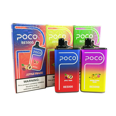 POCO BE5000 Puffs 50mg Nicotine Disposable Vape 14ml Pre-Filled Ejuice 1200mAh