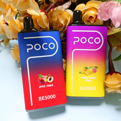 POCO BE5000 5000 Puffs Disposable Vape Pen Fruit Flavor Electronic Cigarette