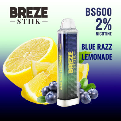 600Puffs Disposable Vape Pen With 2ML E-Liquid And 500mAh Battery