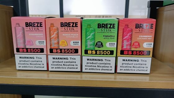 600mAh Battery Vape for High-performance Nicotine Strength 20/50mg