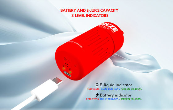 Round Disposable Pre-Filled Vape Pen with Approximately 7500 Puffs for Your Business