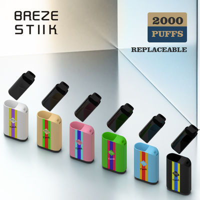 2000 Puffs Type-C Charging POD Disposable Vape for Over 18 with Design