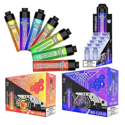 10 Flavors Big Puff Vape Feemo Big Cloud with 0.5ohm Resistance for OEM