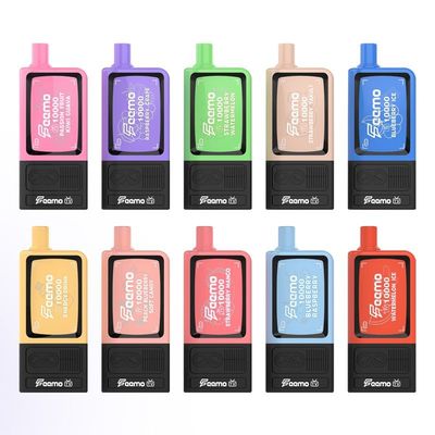 Over 10000puffs POD Disposable Vape with 20ml Cartridge Capacity and Type-C Charging
