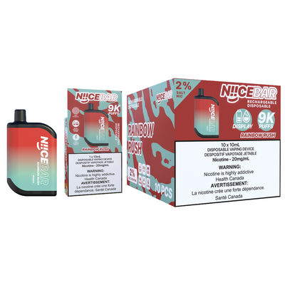 Experience 9000puffs Big Puff Vape with USB Type-C Charging 15ml Ejuice Capacity