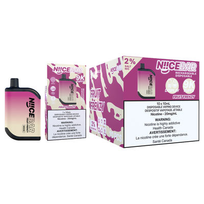 15ML E-Liquid Capacity Single Vaping Device Niice Bar 9000 With Anti-Leakage Design