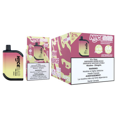 15ML E-Liquid Capacity Single Vaping Device Niice Bar 9000 With Anti-Leakage Design