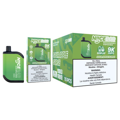 14 Flavors 80g Niice Bar Disposable Vape Pen Accepting OEM Service