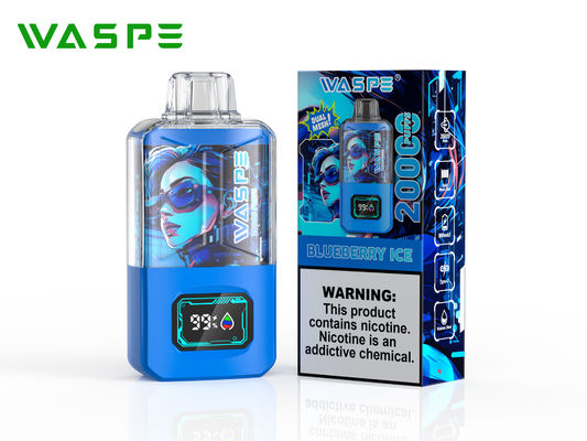 Sus304 Big Puff Vape With 20000 Puffs 650Mah Battery Screen Display