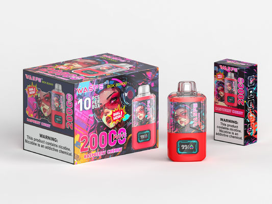 Type C Charging Port Big Puff Vape Sus304 24Ml Ejuice Capacity With Nic 0% 2% 3% 5%