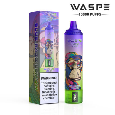 15000 Puffs Fruits Series Flavor  with 22ml Ejuice Capacity SUS304 and Customizable Colors