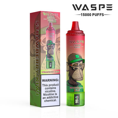 15000 Puffs Fruits Series Flavor  with 22ml Ejuice Capacity SUS304 and Customizable Colors