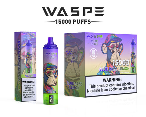 Type C Charging Port 15000 Puffs Vape With Rgb Light 2% Nic 22ml Ejuice Capacity