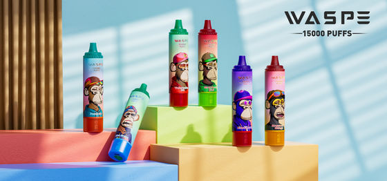 22ml Ejuice Capacity Big Puff Vape with 650mAh Battery and 0.8ohm Resistance 15000puffs