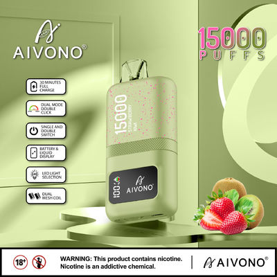 Advanced Rechargeable Smart Electronic Vape Pen with Various Nicotine Strengths