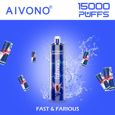 Disposable Vape Pen with Type C Rechargeable 24ml Liquid Capacity 0.6ohm Coil Resistance
