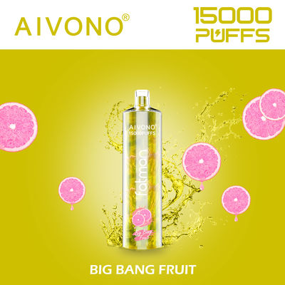 24ml Round Drip Tip Prefilled Disposable Vape with Type C Rechargeable Battery