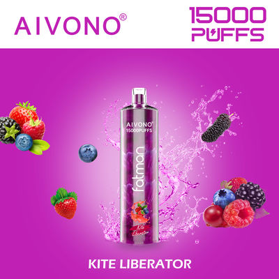 Nicotine Free Prefilled Disposable Vape 24ml Liquid Capacity 0.6ohm Coil Resistance