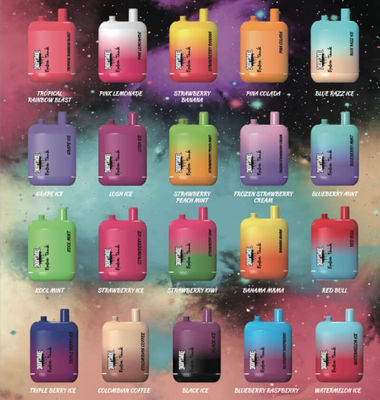 Dual Tank 650mAh Fruit Flavor Vape Kit With 1.2ohm Resistance Coil