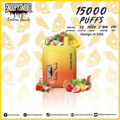Dual Tank 650mAh Fruit Flavor Vape Kit With 1.2ohm Resistance Coil