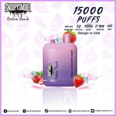 Dual Tank 650mAh Fruit Flavor Vape Kit With 1.2ohm Resistance Coil