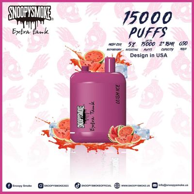 Battery Double Tank with Fruit Falvors 1.2ohm Mesh Coil Type C Rechargeable Battery