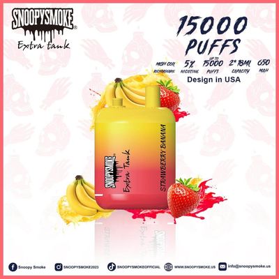 Double Tank 18mL USA Vape 650mAh Type C Rechargeable 5% 50mg Nicotine Strength