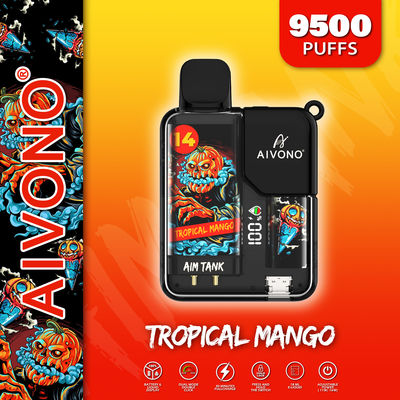 Color Display Prefilled Disposable Vape with Child Lock Function
