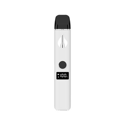 Compact 280mAh Type C Charging 2ml Capacity Ceramic CBD Vape Device With 4*1.5mm Aperture