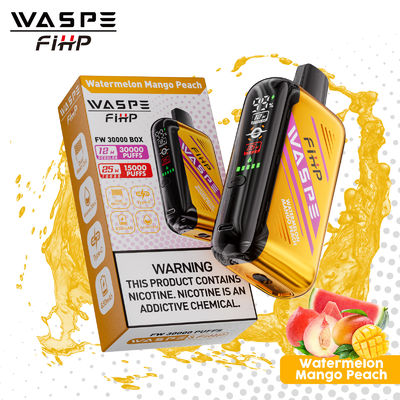 28ml Pods 15000 Puffs Rechargeable E Cigarette with Dual Mesh Coil and 61*31*121mm Size