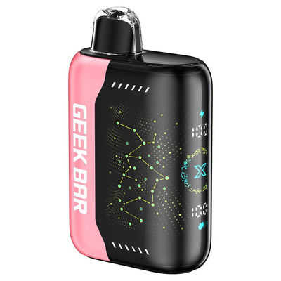 3D Curved LED Screen Adjustable Airflow GeekBar Pulse X Delicious Flavor Vape